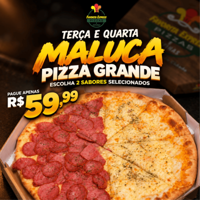 1 Pizza Grande - Sabores Selecionados